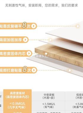 妆化桌梳台卧室现代简约斗妆柜化妆柜一体桌新款主妆卧化SMZ妆台