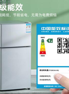 一级节能小冰家用小型宿箱舍租HCT迷房用你省电办公室门双电冰箱