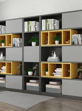 简书架置物MNL架落生地客厅约家用学卧室柜省空儿间多功能童组合