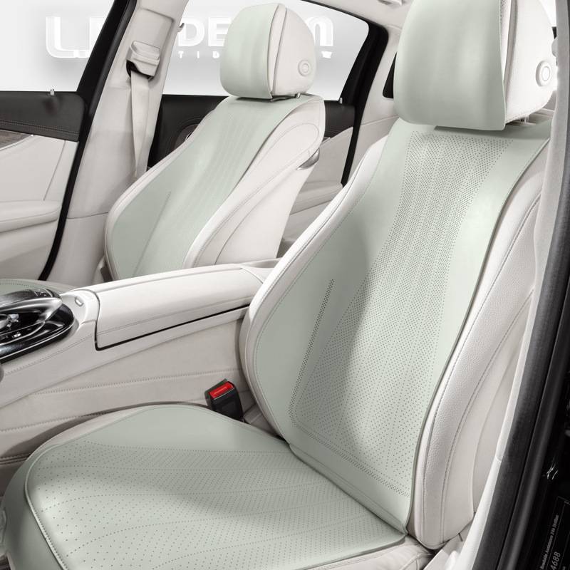 汽车坐垫春秋半包围皮革座套四季通用新款透气卡通座垫高端座椅套