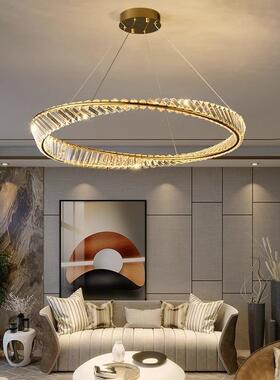 后现轻代LAHL-853奢水晶吊灯客主灯厅大气简约餐厅式极简卧室意灯