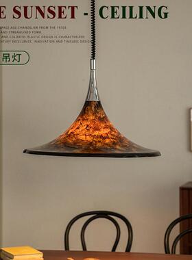 中古餐厅创CTD-001吊灯艺升灯降餐厅主灯伸缩吧台书房吊灯意术设