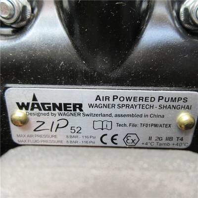德国瓦格纳尔气动双隔膜泵Zip 52气动泵Wagner Zip52气动泵浦油泵