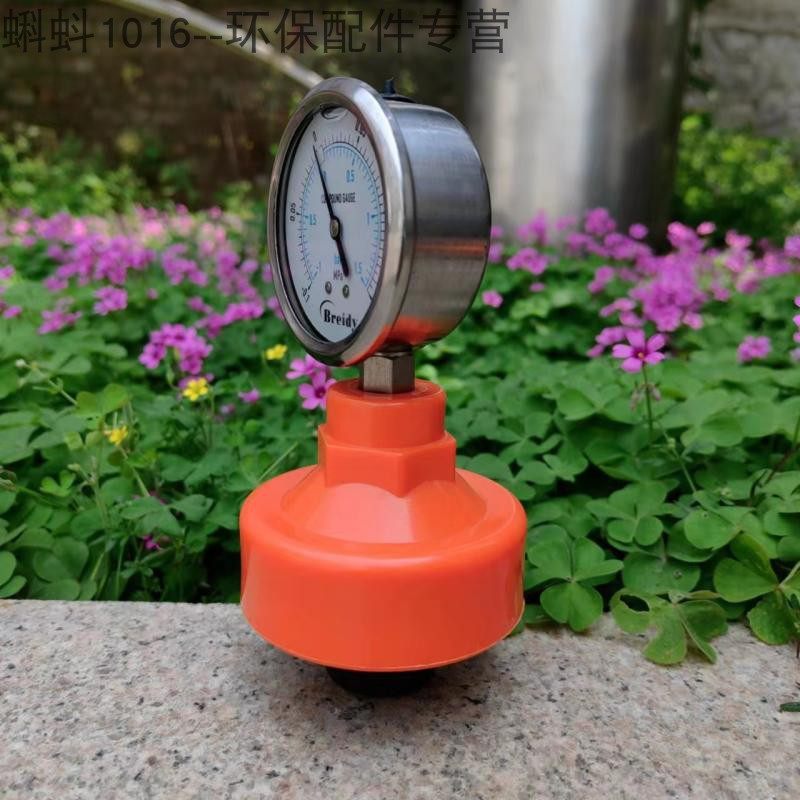 YN60 -0.1-0.15MPa负压表耐震隔膜压力表 抗震真空压力表带隔膜头