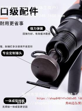 风管管合缝气动拍边机气锤敲风边机汽动冲击锤通KRB道封边合缝工