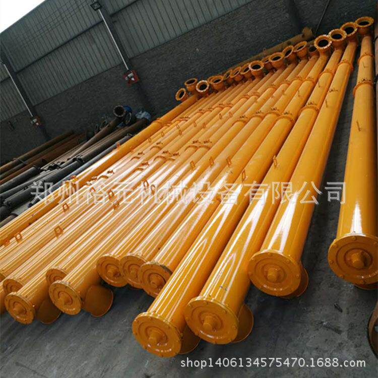 贵州安顺螺旋输送机直销辽宁螺旋输送泵219x8米螺旋输送机