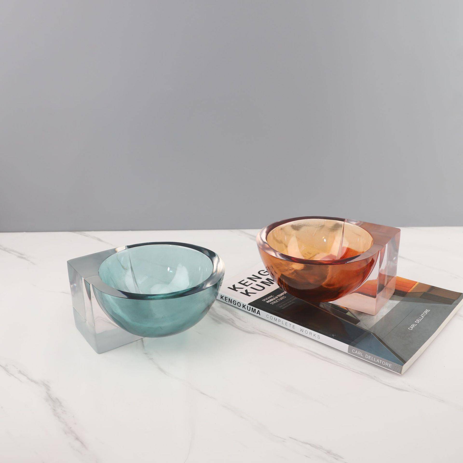 新中约式GUC创意简树花器摆件设装样板房间客厅脂茶几电视柜家居