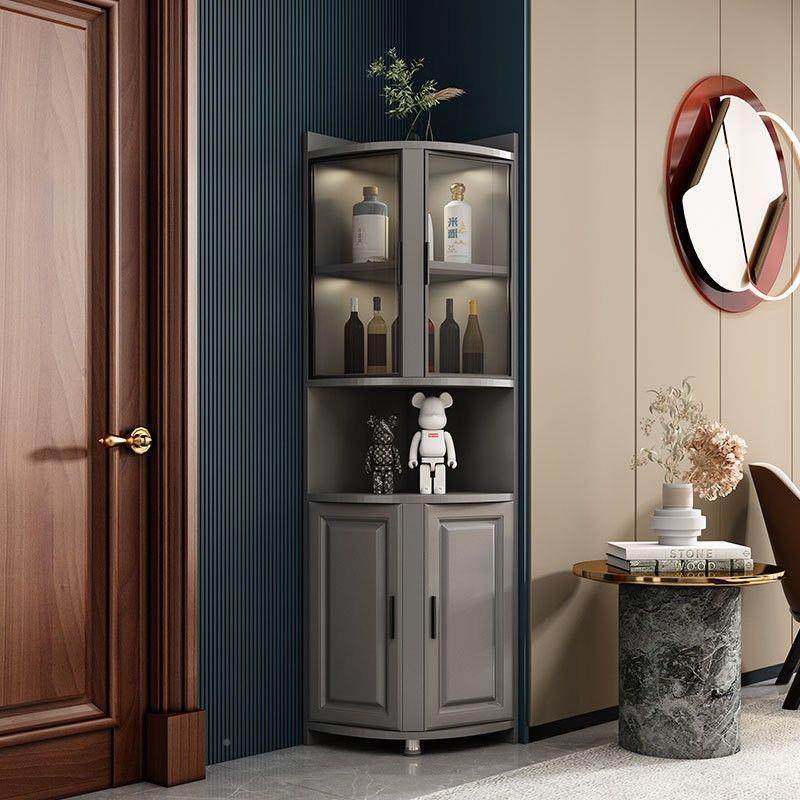 转直角柜墙角三角拐角边卧角角ILO落收纳储物置客物架厅室转弯角