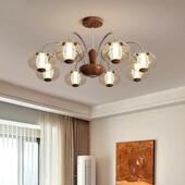 法中古风客书厅吊灯复古厅吊灯房式 卧室主灯设443计师主卧室房间