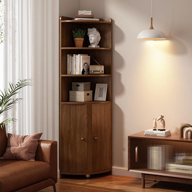 柜转用角示柜墙角客厅简约多层置物架书柜CQO展落地书架卧室家收