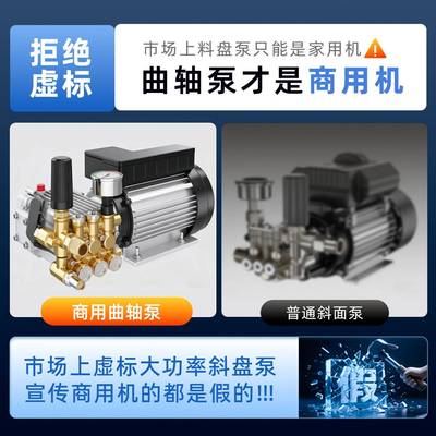 浙兴高压清洗洗车机工业级电商用洗380v大功率清机洗家机用220TTA