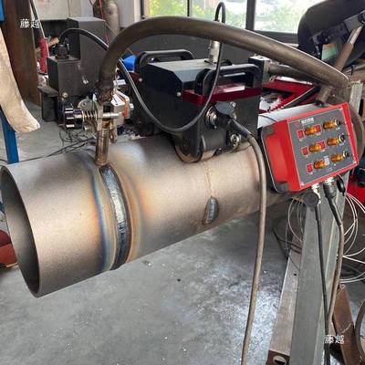 道自动焊接机器人磁爬力全置自动管焊管机环缝电焊RNQ小车管道坡