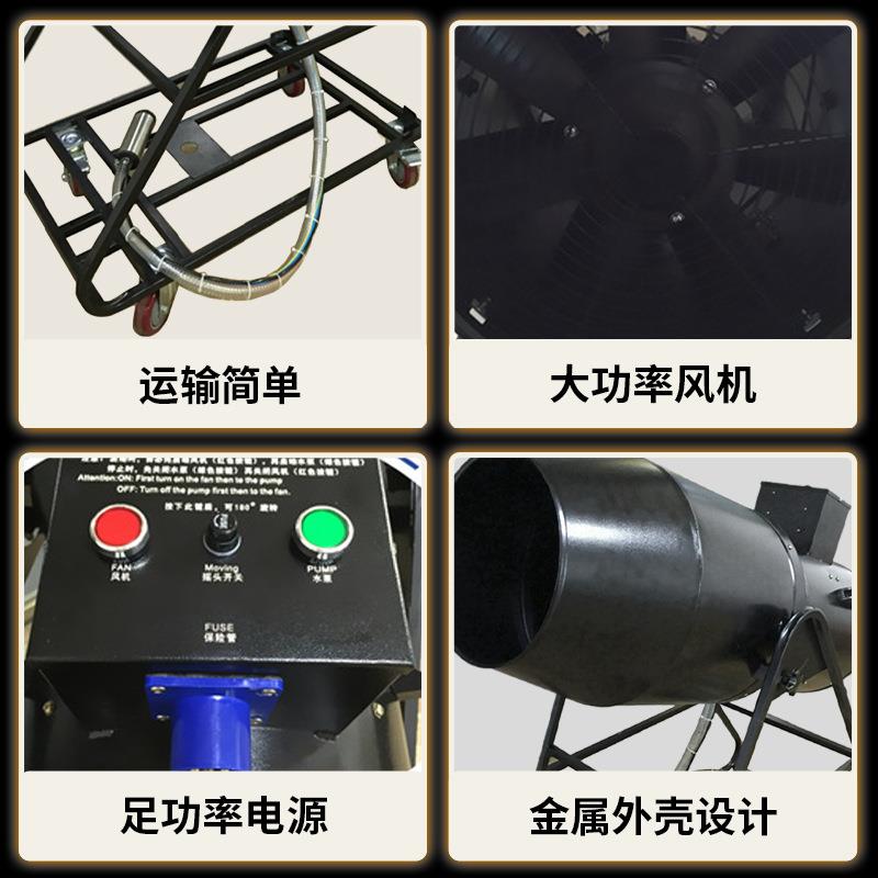 3000W大型摇头泡机水沫上乐园幼儿沫园射泡机游乐场泳池喷泡3000W