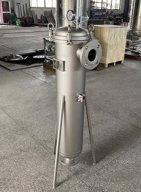 3设04316L不锈钢袋式滤器水处工业理级布袋MVA过滤备厂过家活性炭