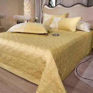 贡夹棉床缎盖三套欧式 件轻奢加厚单件床单1.25mIGH可机洗1.8米米