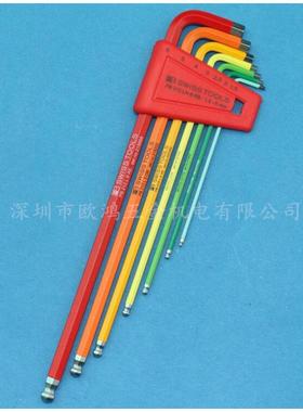 瑞士P头B公制1.5-0mmZGA加球内六角1扳手PB212.LH-长5、6、10RB