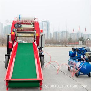 全自动青储打秸包机YK5552秆包轴承可注油款 青贮打捆机玉米青贮裹