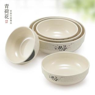 密胺碗早韩仿瓷餐具餐厅饭店塑料饭碗汤韩式 馄粥碗 碗碗面碗餐店式