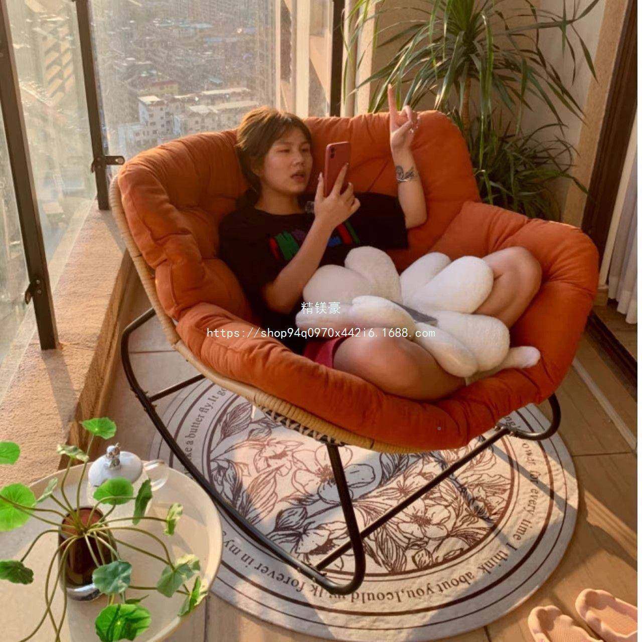 WHW精镁豪摇轻奢单人沙发睡觉懒人摇椅成家椅人摇躺客椅可厅鸟窝,标准件/零部件/工业耗材,车间地垫,淘宝优惠券,粉丝福利购,淘宝优惠卷