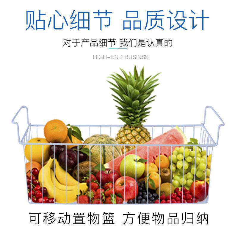 麦丰冰商柜大容量卧式铜冷藏冷冻管单用温922双开超市雪糕冰柜