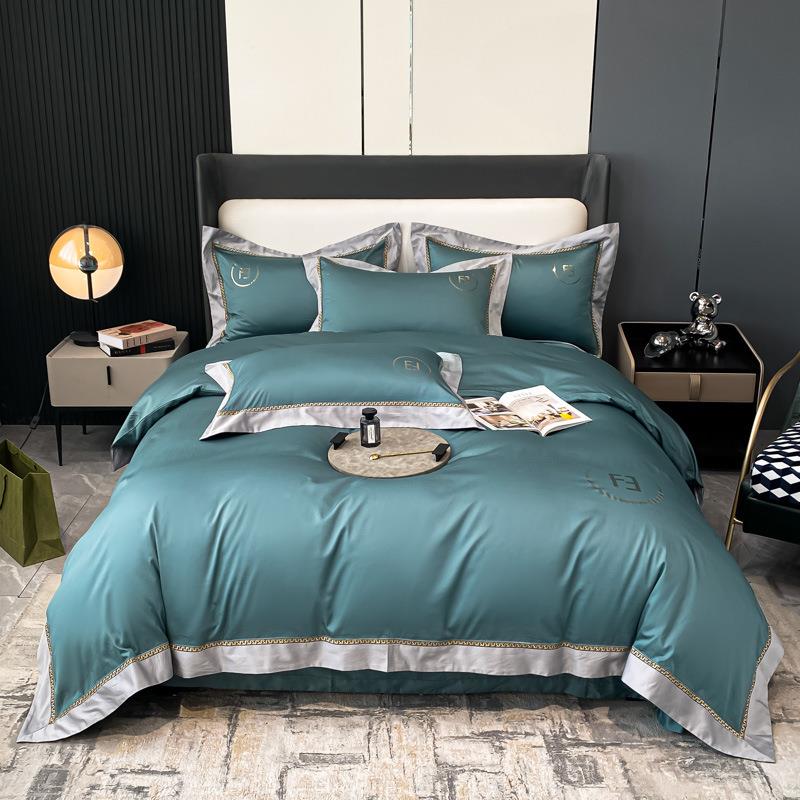 直厂CRM-MLD家四销新款60支长绒棉烫钻时尚简约套床上件用品