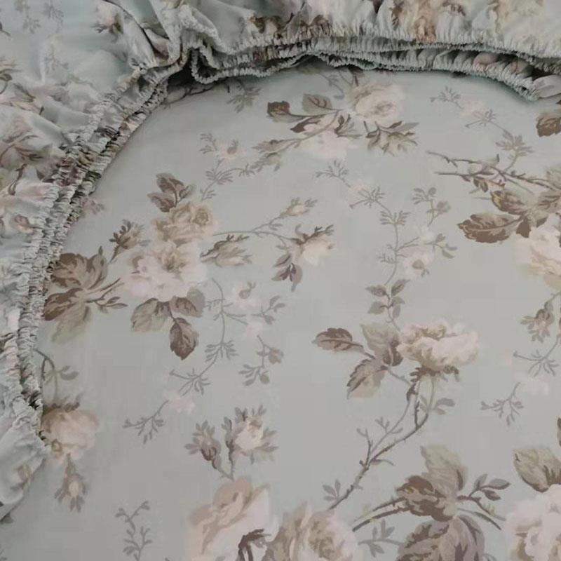 春86M0秋60支纯棉贡缎床1.2m1件.罩5m1.8米床笠单F7TH5THT保护套