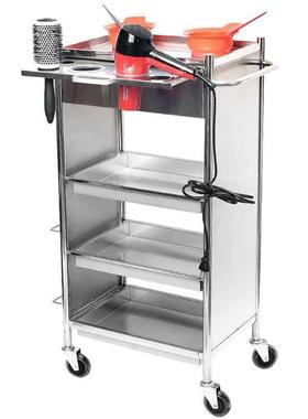 美发VOR店发廊理发用锈品发具车手推车美工具柜工烫染焗油不钢置