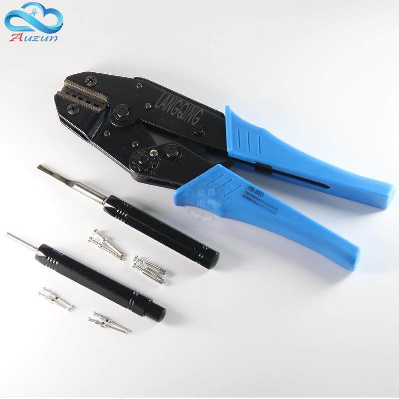 重载连接1器工具冷END压线钳压接工具插航空针端子钳退针器a160a