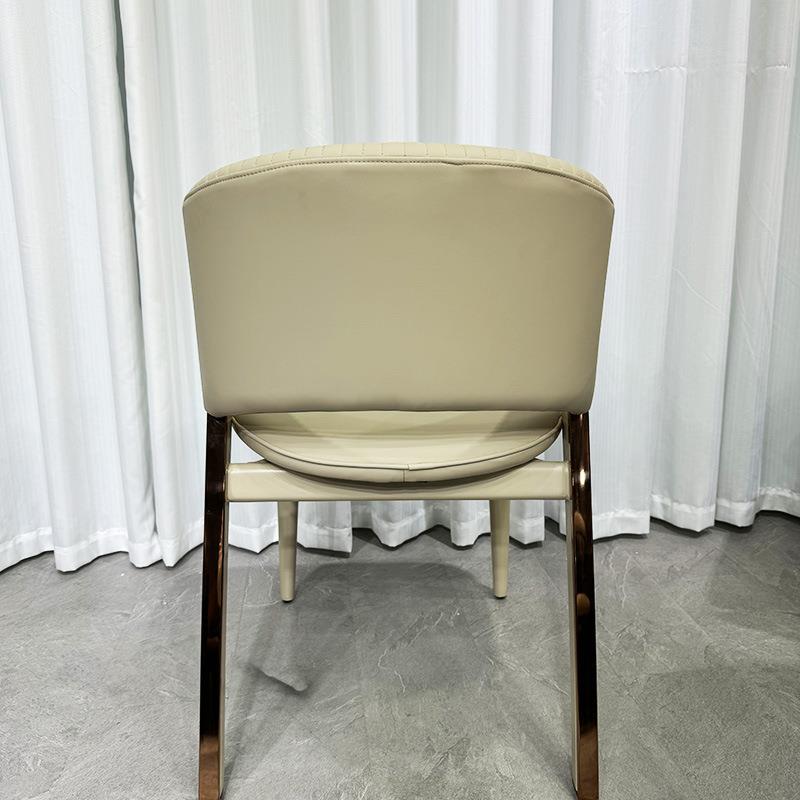 家用轻奢C餐椅CC椅简C约靠背凳子岛餐椅子网红酒店洽台谈桌椅厂家