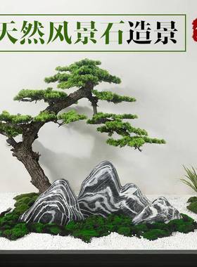 室内浪石切片石景观?石组合然大F7668J9T雪理石假山泰山石天仿真