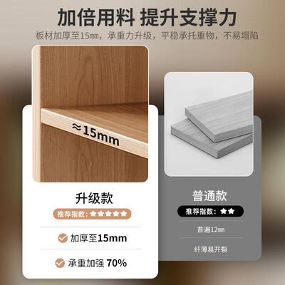 实木床边置物架床头缝床尾夹靠缝条柜墙LIB沙发后窄架收纳柜隙储