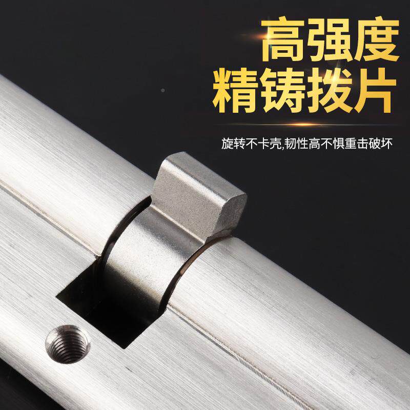 玥玛家通用防盗型锁芯c级不锈YMGZ钢锁芯家用用大门机械门门锁芯