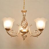 古铜美式 欧式 铁艺黄款 复古灯客厅台餐厅卧室阳书房546灯饰新吊包