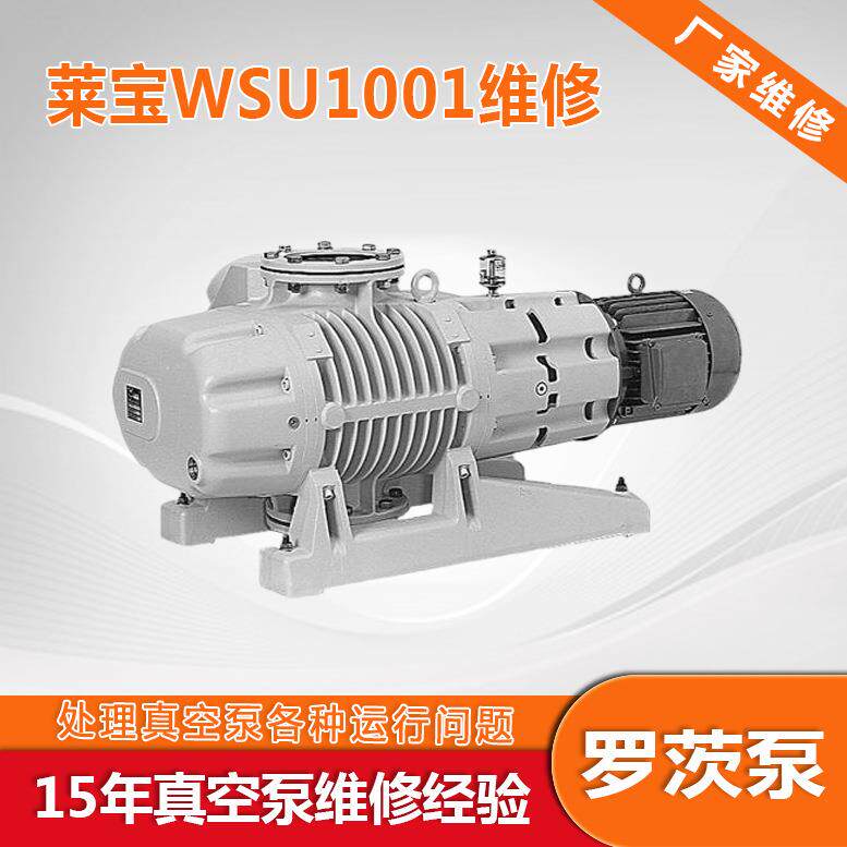 WAU1001莱宝罗茨泵维修SU20DJJ01专业快o速养leybld保真空泵WWH44