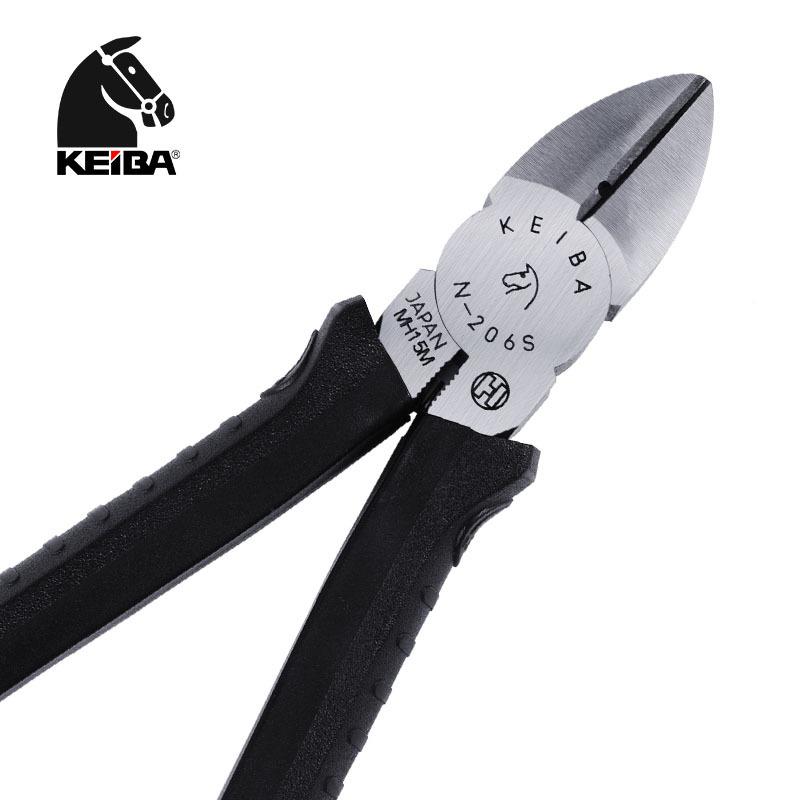 KEIA马牌剪钳5寸6电工寸IXS斜口钳斜嘴B钳偏口线钳N-2断06S/205S