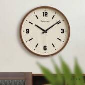 钟表挂钟客2025新款 用石英家钟时钟挂F9966S79厅墙音静简约挂表