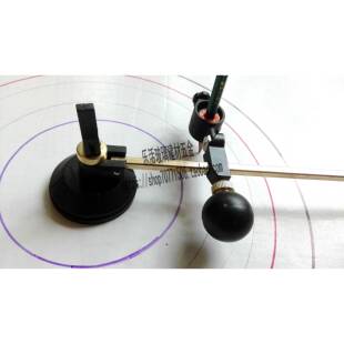 包邮！特大圆规夹铅笔白粉笔KKY记号水笔夹器笔板圆画圆工具画器