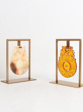 现代美学中式室软装MC-TY-71展示茶柜博新古架陈列装饰品搭配玉软