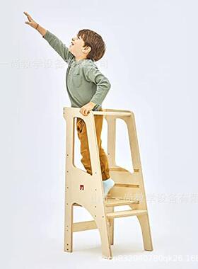 宝宝n洗手洗儿童洗手脚凳可叠房帮手learing厨tower折78蒙氏学习
