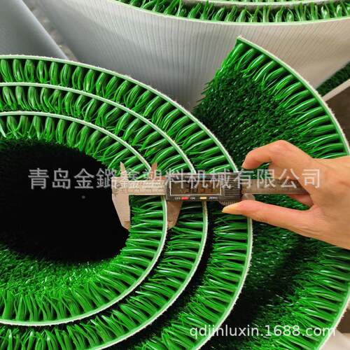 粘金布淘溜金毡淘金草qd-1204毛工厂金直销草坪固定槽选设备