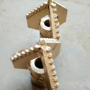 打土钻头7潜22584孔钻机专50麻钻花钻杆三叶头用三翼钻头5-200钻