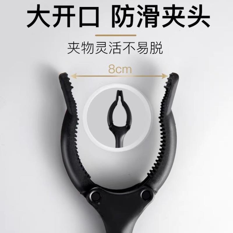 不弯腰孕妇老人懒免腰东西捡垃圾夹123子长柄人弯取物拾B&r
