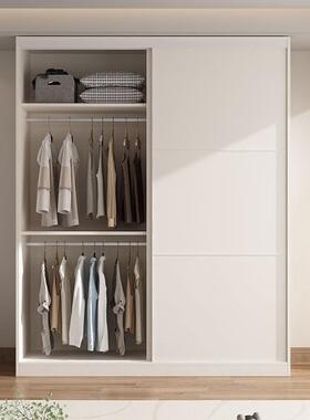 推拉小门衣柜家用室木衣橱儿童卧储物柜收纳大容量户型移门DPG批H
