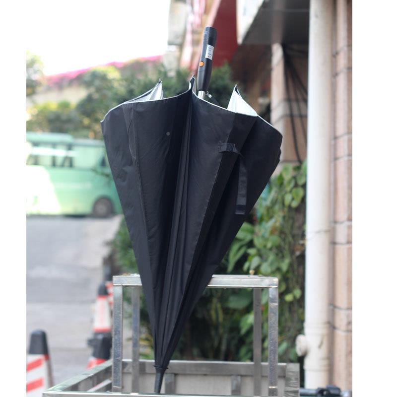 卡好遮厂家伞直销透气直杆长柄晴雨直杆风扇伞风伞阳扇伞太阳广告