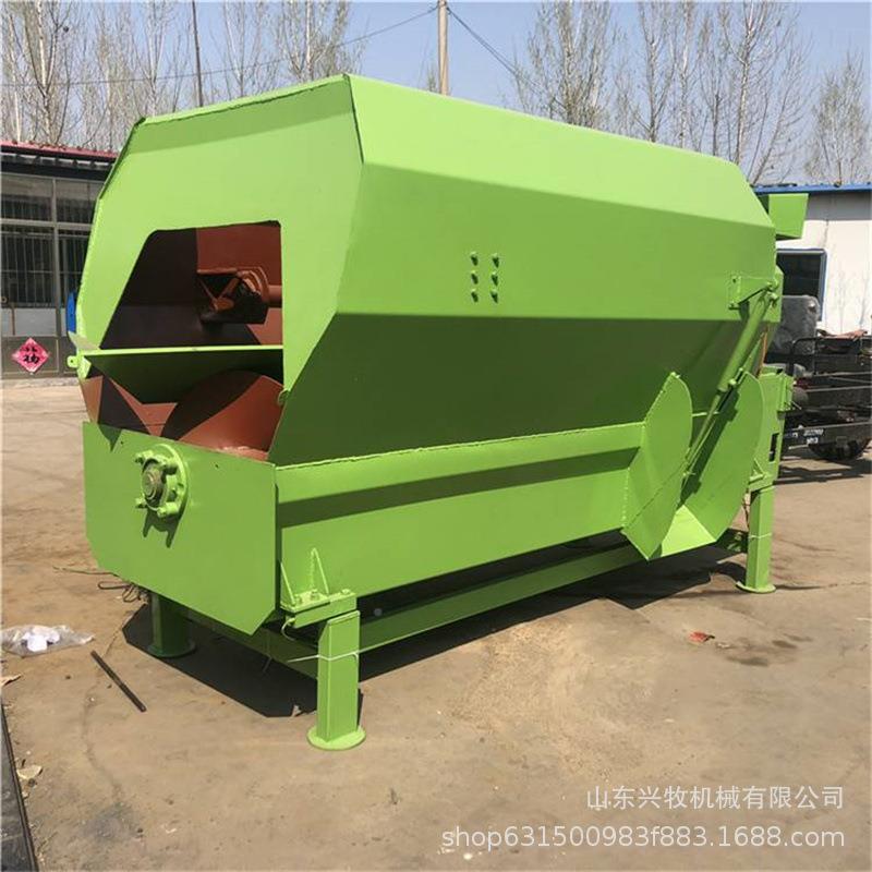 干湿两固用精粗料拌草机卧双重轴定式混合设备电子FOG式称粉碎揉