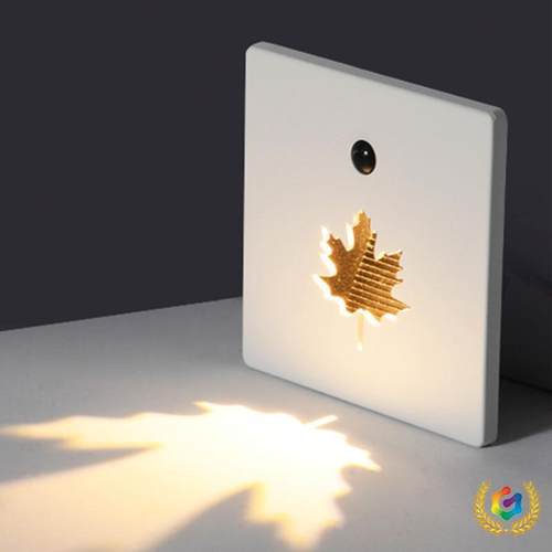 枫叶8过型6嵌入式1190-F?踢脚灯墙角灯楼梯踏步灯台阶灯道智能感