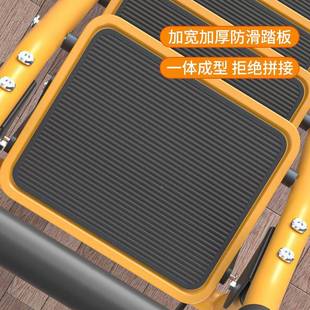 梯家用折叠人字伸能缩加HS//88子厚室内多功楼梯四五步登高爬梯梯