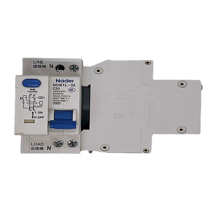 NDBL-32系P列Nader上海良信家用漏电开URP护关断路器1保器1N上进