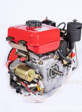 汽油柴油机机A16170F型缸190F发动机单四冲程风冷小微耕膨化机发