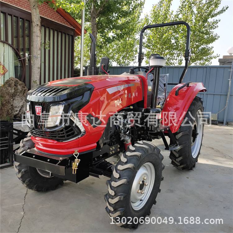 拖拉机四驱70马力80马力90马力 单杠拖拉机 山地运输机器